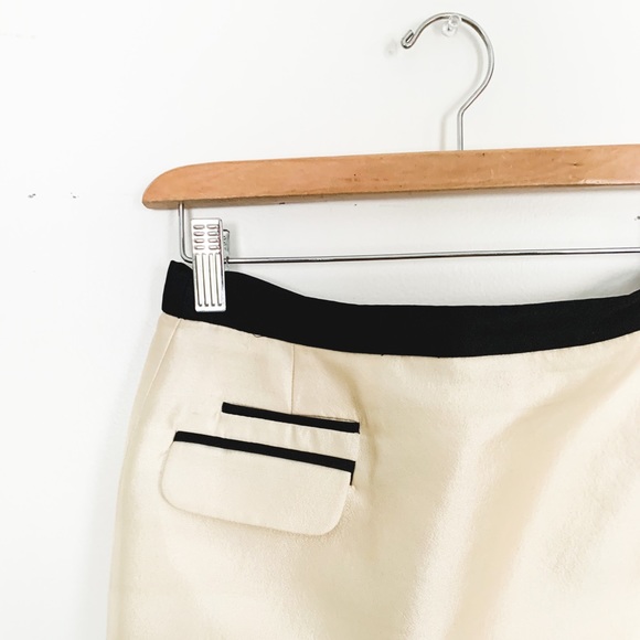 J.Crew Contrast Silk No.2 Pencil Skirt - Picture 3 of 5